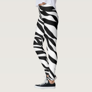 Zebra Print Leggings