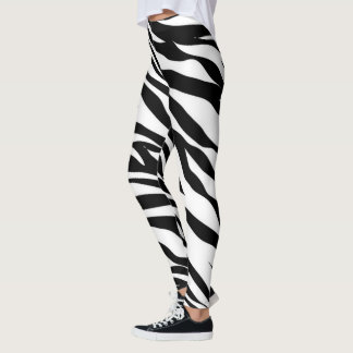 Zebra Print Leggings