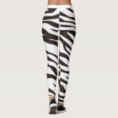 Zebra Print-Leggings Leggings (Rückseite)