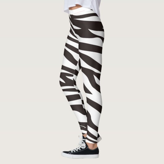 Zebra Print-Leggings Leggings (Links)