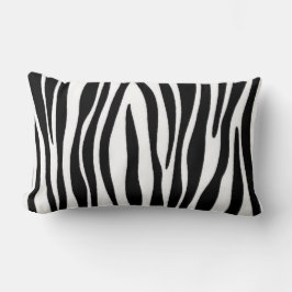 Zebra Print Lendenkissen