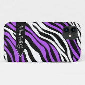 Zebra Print Lila Mix iPhone 5 Fall Case-Mate iPhone Hülle (Rückseite (Horizontal))