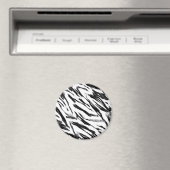 Zebra Print Magnet (In Situ (Geschirrspüler))