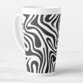 Zebra Print Milchtasse (Linke Ecke)