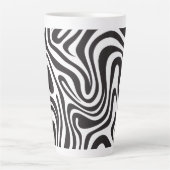 Zebra Print Milchtasse (Vorderseite)
