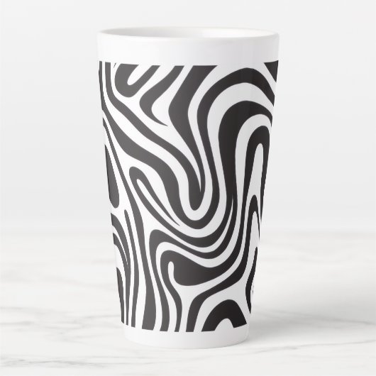 Zebra Print Milchtasse (Vorderseite)