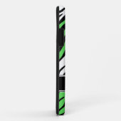 Zebra Print Mix Lime Green iPhone 5 Fall Case-Mate iPhone Hülle (Hinten/Rechts)