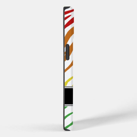 Zebra Print Mix Rainbow Case-Mate iPhone Hülle (Rückseite / Rechts)
