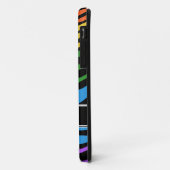 Zebra Print Mix Rainbow iPhone 5 Fall Case-Mate iPhone Hülle (Hinten/Links)