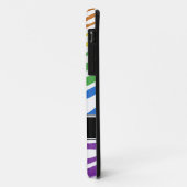 Zebra Print Mix Rainbow iPhone 5 Fall Case-Mate iPhone Hülle (Hinten/Links)