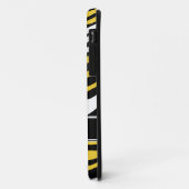 Zebra Print Mix Yellow iPhone 5 Fall Case-Mate iPhone Hülle (Hinten/Links)