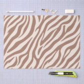 Zebra Print-Mocha-Maus Seidenpapier (Handwerk)