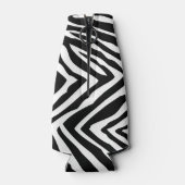 Zebra Print Monogram Flaschenkühler (Rückseite)