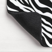 Zebra Print Mouse Pad Mousepad (Ecke)