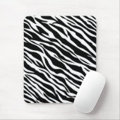 Zebra Print Mouse Pad Mousepad (Mit Mouse)