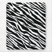 Zebra Print Mouse Pad Mousepad (Vorne)