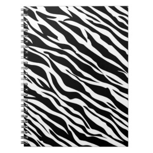 Zebra Print Notebook Notizblock
