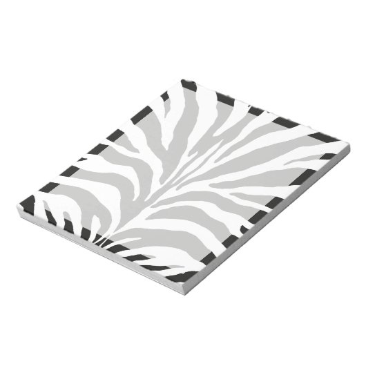 Zebra Print Notizblock (Rotiert)