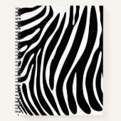 Zebra Print Notizblock (Vorderseite)