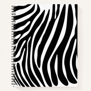 Zebra Print Notizblock