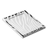 Zebra Print Notizblock (angewinkelt)