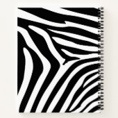 Zebra Print Notizblock (Rückseite)