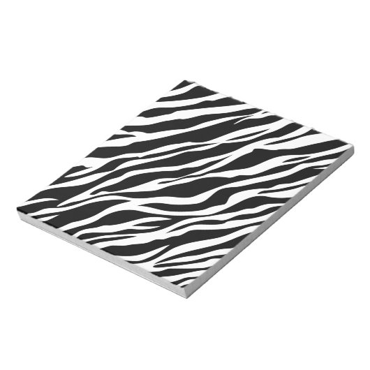 Zebra Print Notizblock (Rotiert)