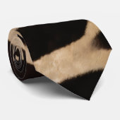 Zebra Print of neck Krawatte (Gerollt)