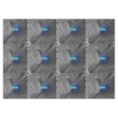 Zebra Print Optical Illusion, Tableclout Tischdecke (Vorderseite (Horizontal))