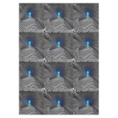 Zebra Print Optical Illusion, Tableclout Tischdecke (Vorderseite)