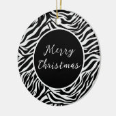 Zebra Print Ornament (Links)