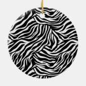 Zebra Print Ornament (Hinten)