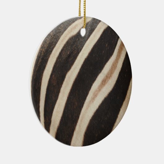 Zebra Print Ornament (Rechts)