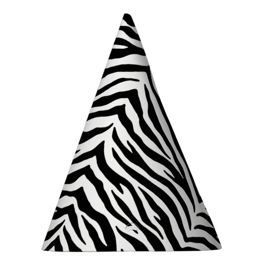 Zebra Print Party Hat Partyhütchen (Rechts)