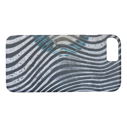Zebra Print Pattern Afrikanische Kunst Case-Mate iPhone Hülle (Rückseite (Horizontal))