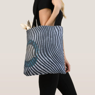 Zebra Print Pattern Afrikanische Kunst Tasche