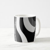 Zebra Print Pattern Tasse (VorderseiteRechts)