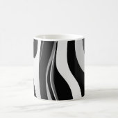 Zebra Print Pattern Tasse (Mittel)