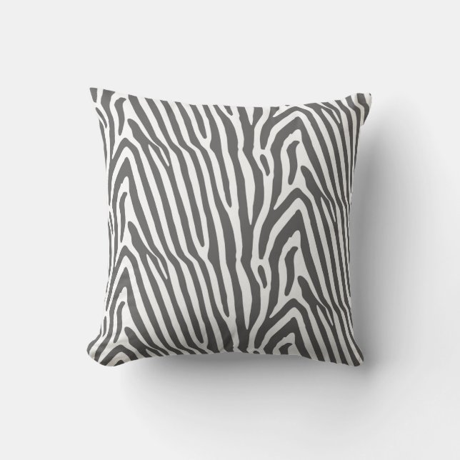 Zebra Print Pillow Kissen (Vorderseite)