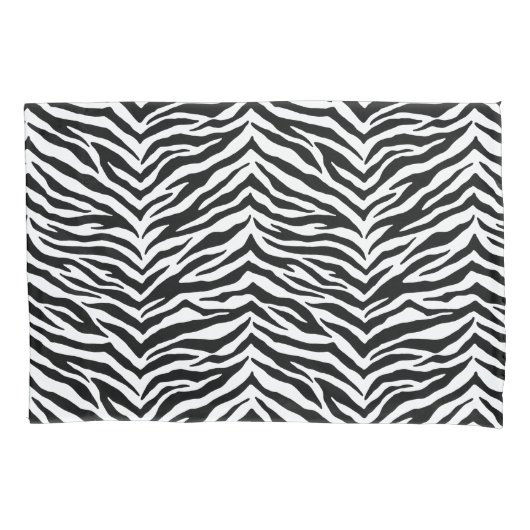 Zebra Print Pillowcase Kissenbezug (Vorderseite)