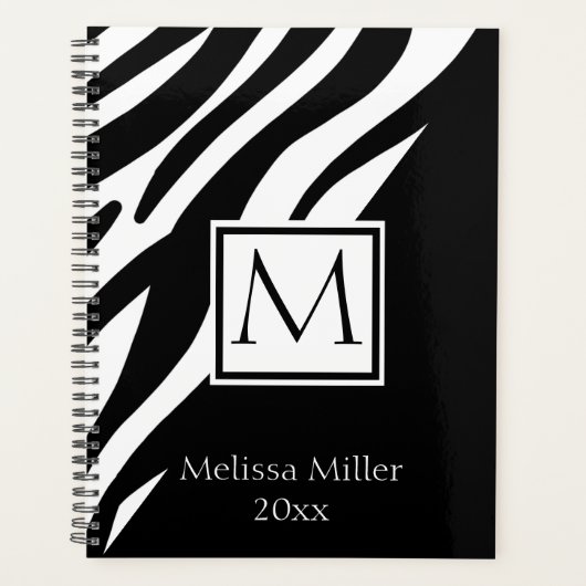 Zebra Print Planer (Vorderseite)