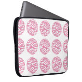 Zebra Print Polka Dots Electronics Sleeve (Vorne Rechts)