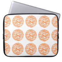 Zebra Print Polka Dots Electronics Sleeve