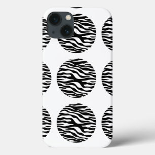 Zebra Print Polka Dots iPad BT Fall Case-Mate iPhone Hülle