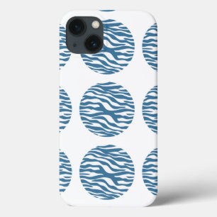 Zebra Print Polka Dots iPad BT Fall Case-Mate iPhone Hülle