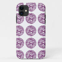 Zebra Print Polka Dots iPhone 5 Tough Xtreme Fall