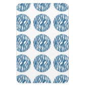 Zebra Print Polka Dots Premium Magnet (Vertikal)