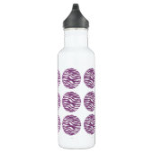 Zebra Print Polka Dots Trinkflasche (Rechts)