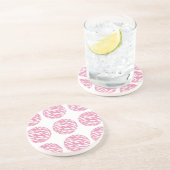 Zebra Print Polka Dots Untersetzer (Seite)