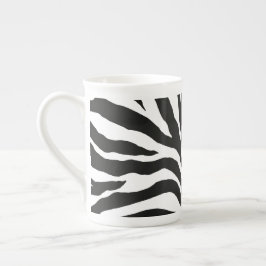 Zebra Print Porzellantasse
